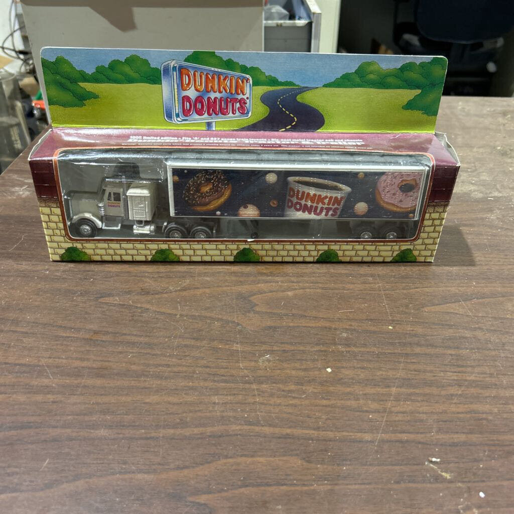 Dunkin' Donuts 1995 Tractor And Trailer