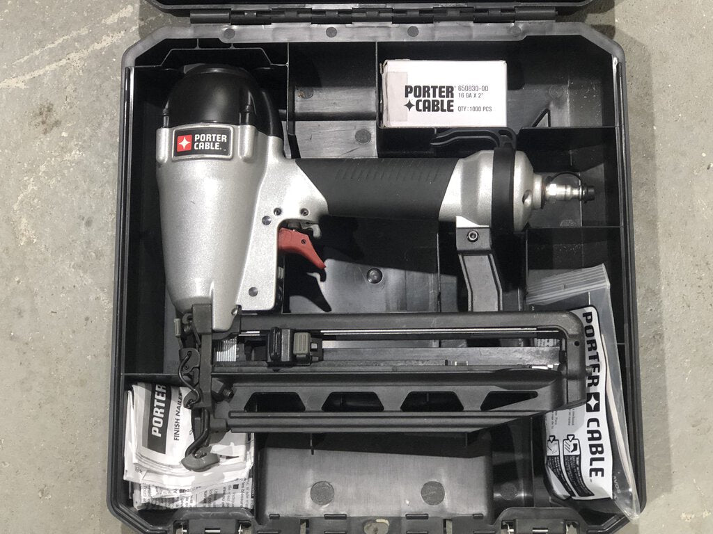 Pneumatic Straight Finish Nailer