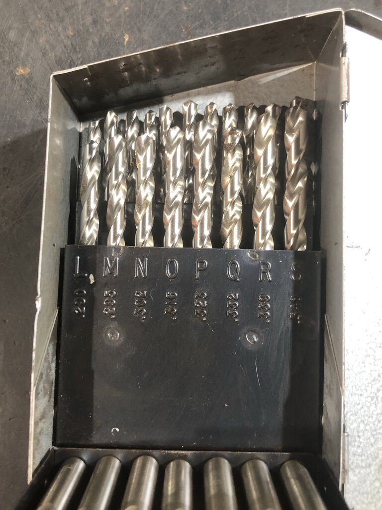 Letters Drill Bit Set