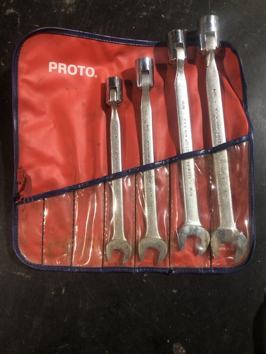 Combination Flex Head Wrench Set