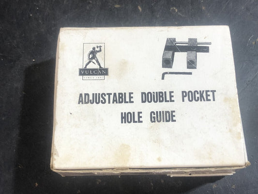 Adjustable Double Pocket Hole Guide