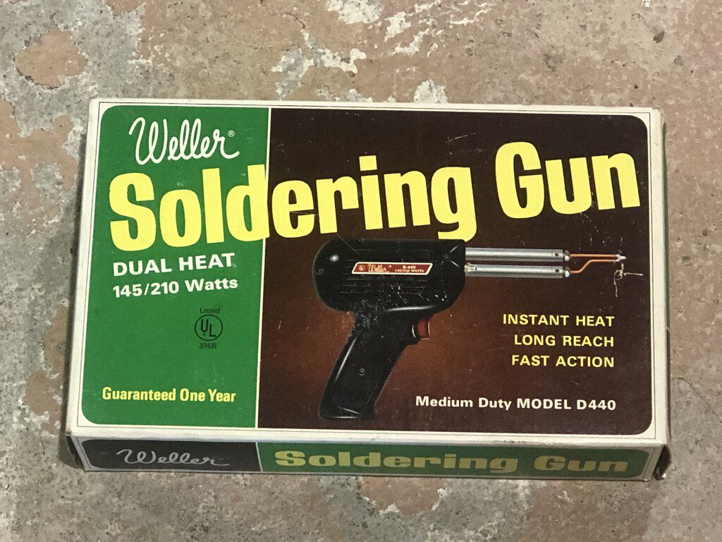 Dual Heat Soldering Gun