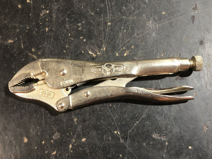 Curved Jaw Locking Pliers