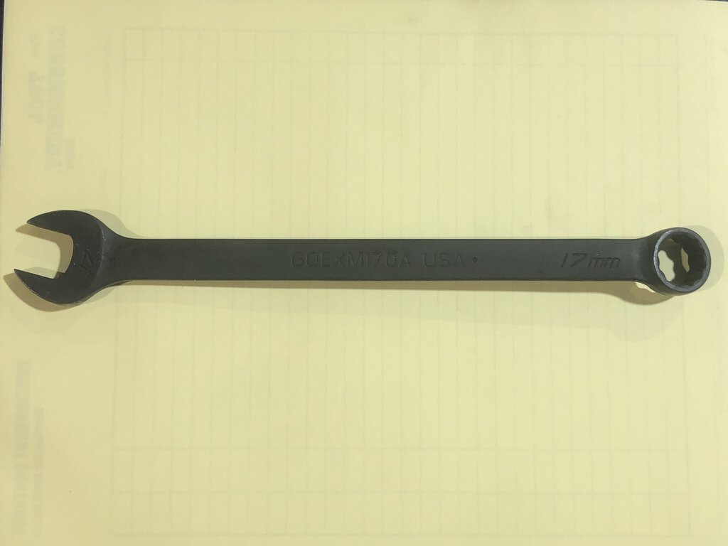 Industrial Finish Combination Wrench