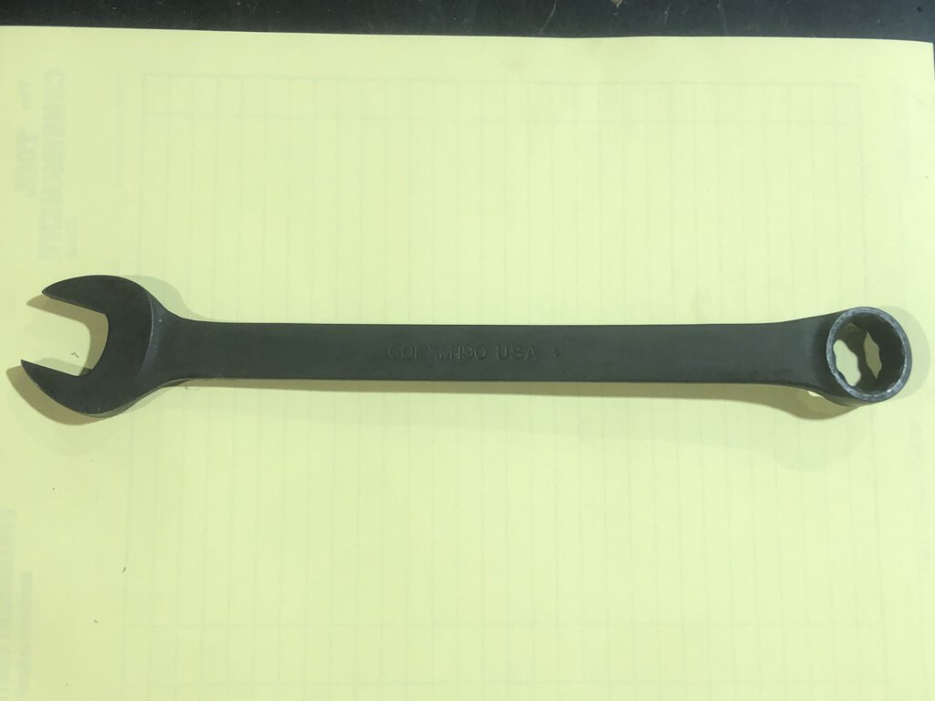 Industrial Finish Combination Wrench