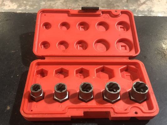 Damaged Bolt Nut Remover Set