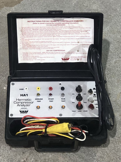 Hermetic Compressor Analyzer