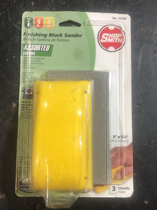 Finishing Block Sander