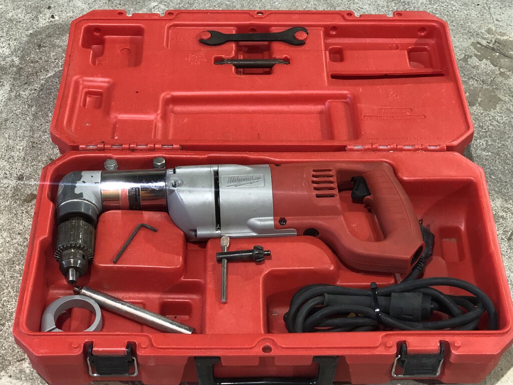 Corded Right Angle Drill Kit