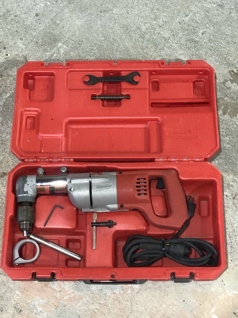 Corded Right Angle Drill Kit