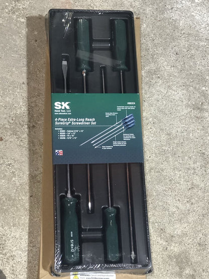 Extra Long Reach Screwdriver Set