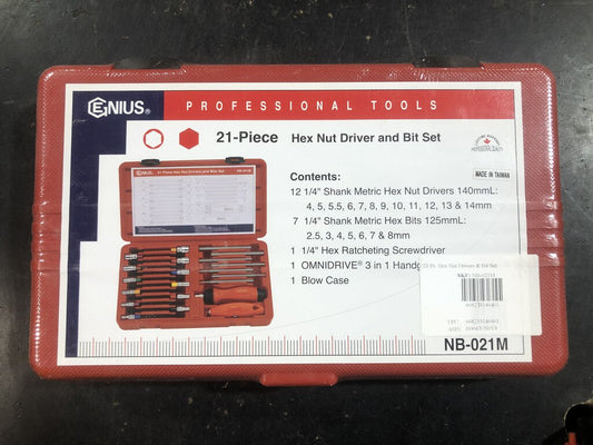 Nut Driver and Bit Set