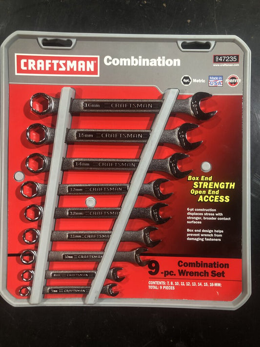 Combination Wrench Set