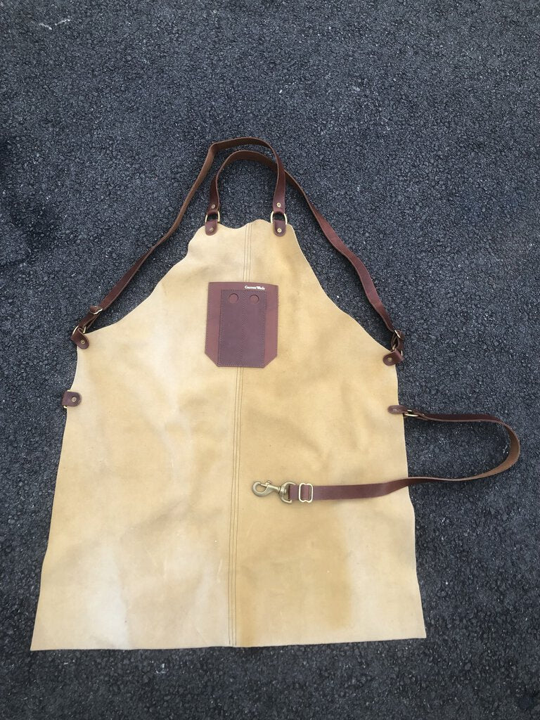 Full Suede Shop Apron