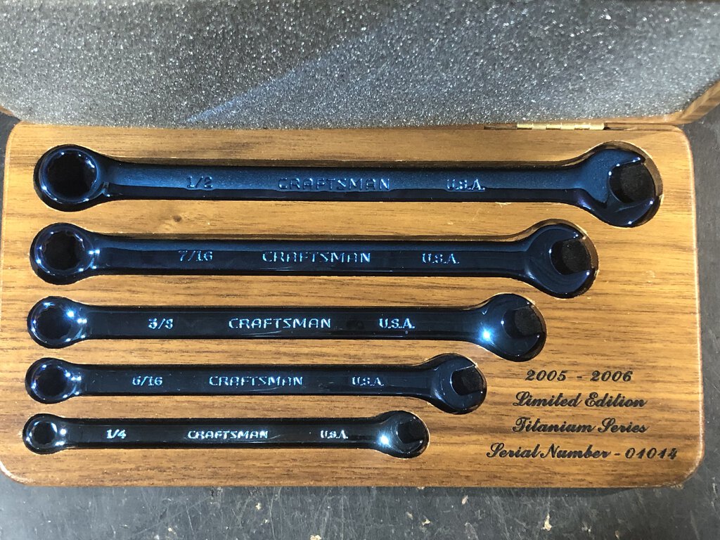 Titanium Series Wrench Set