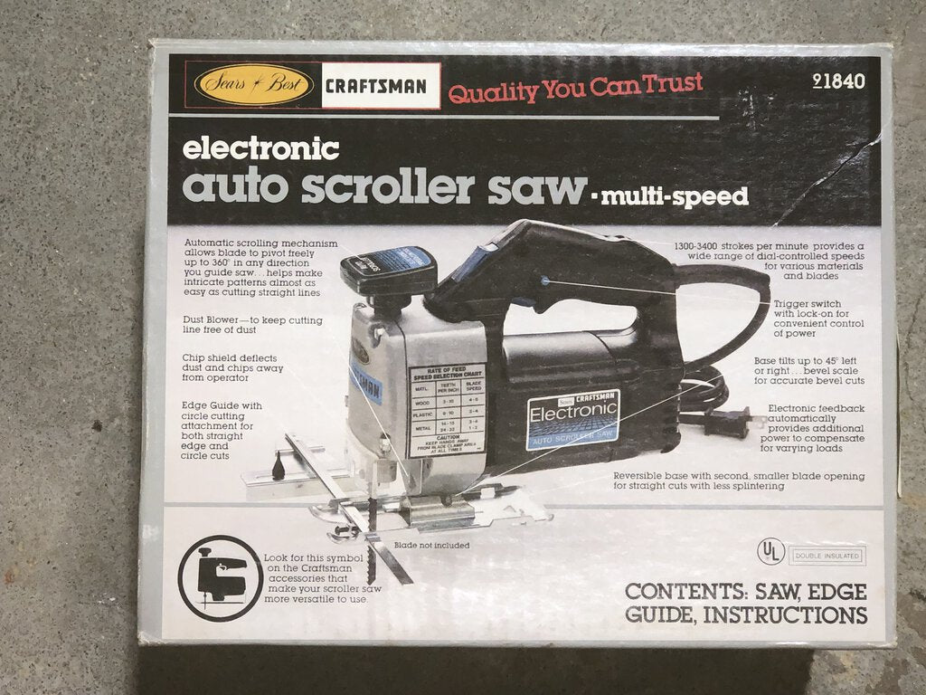 Auto Scroller Saw