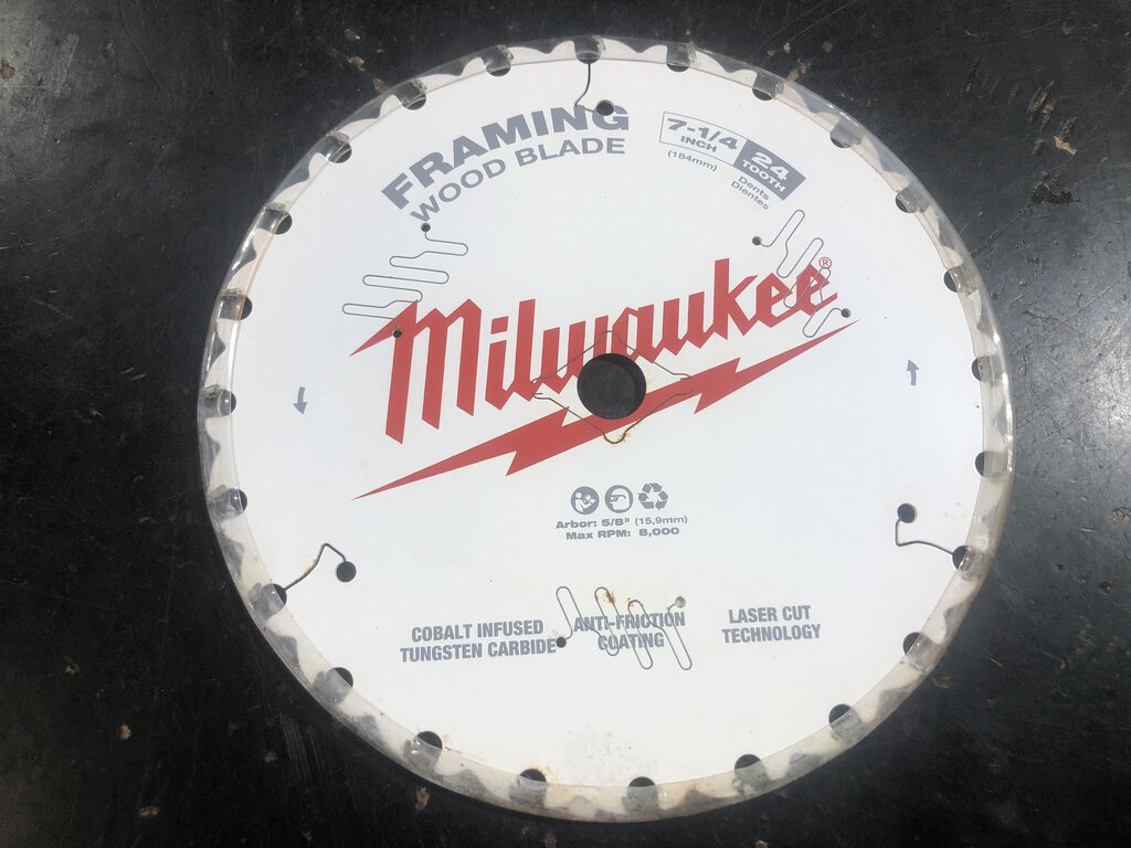 Cobalt Infused Tungsten Carbide Saw Blade