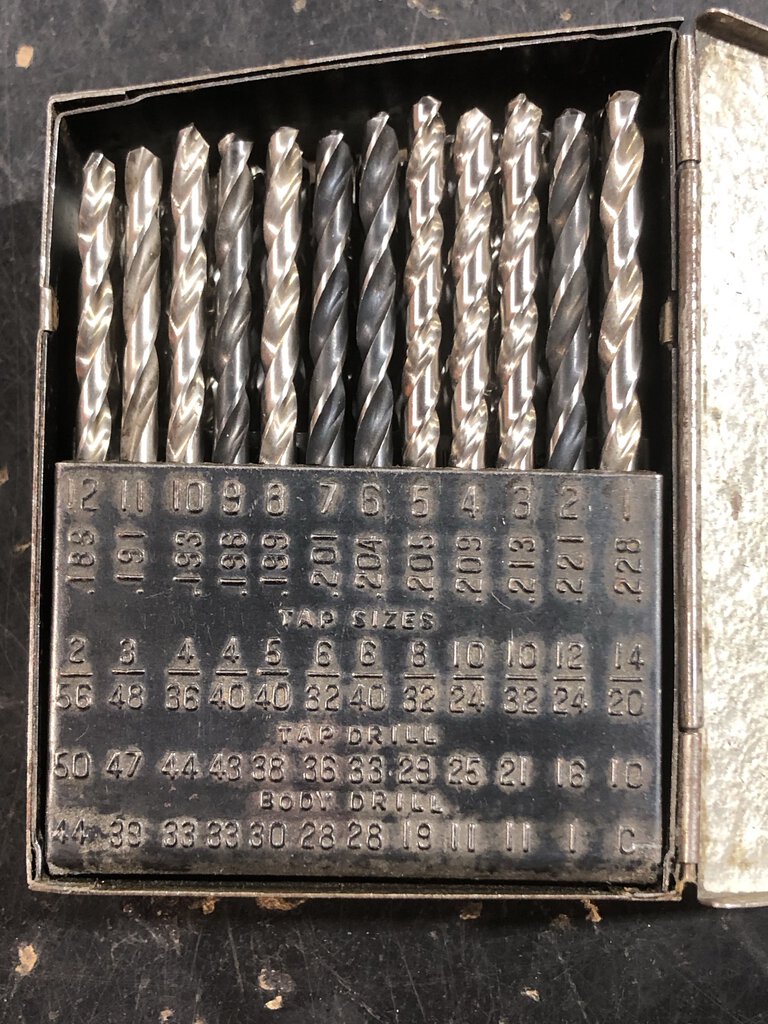 Numbers Drill Bit & Tap Set