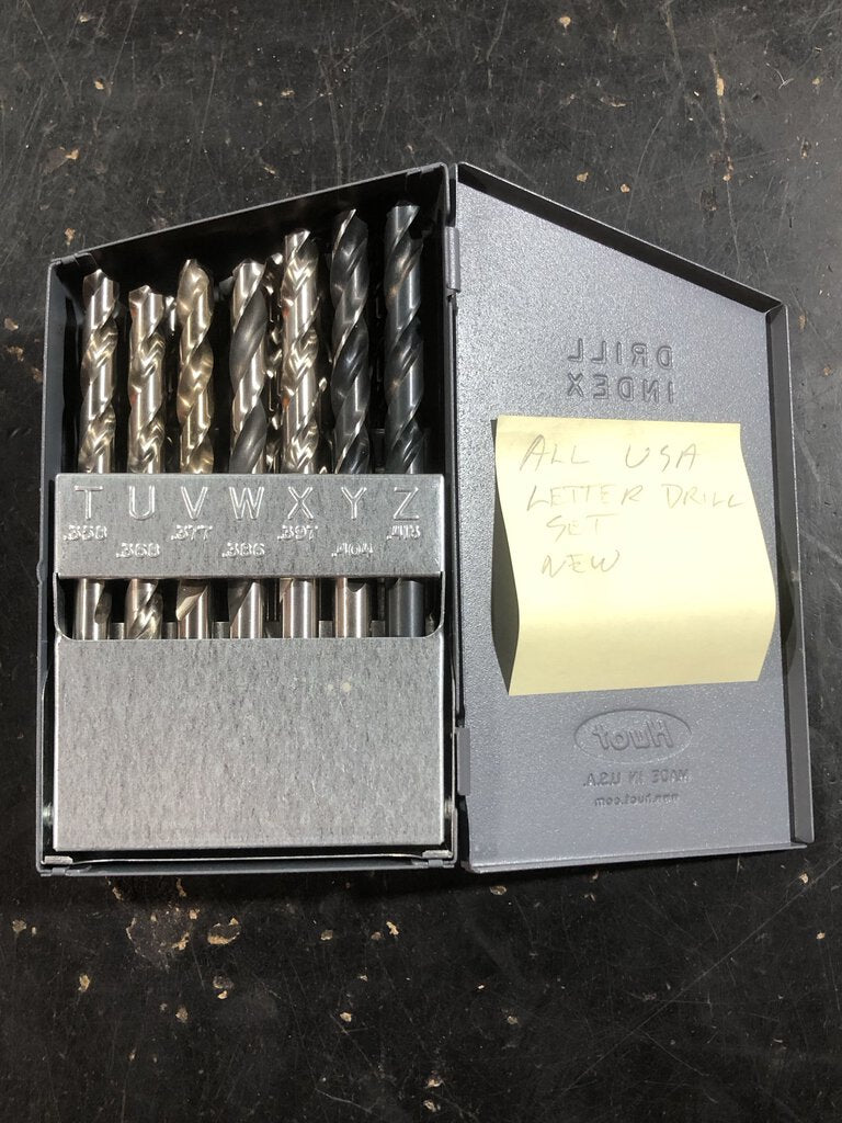 Letters Drill Bit Set