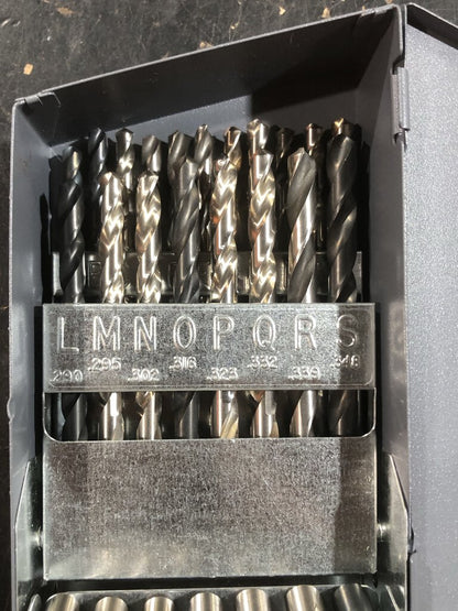 Letters Drill Bit Set