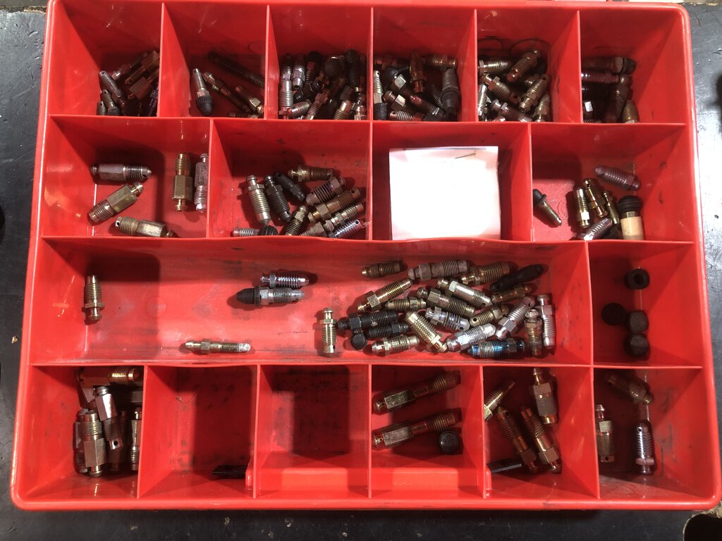 Brake Bleeder Screw Lot