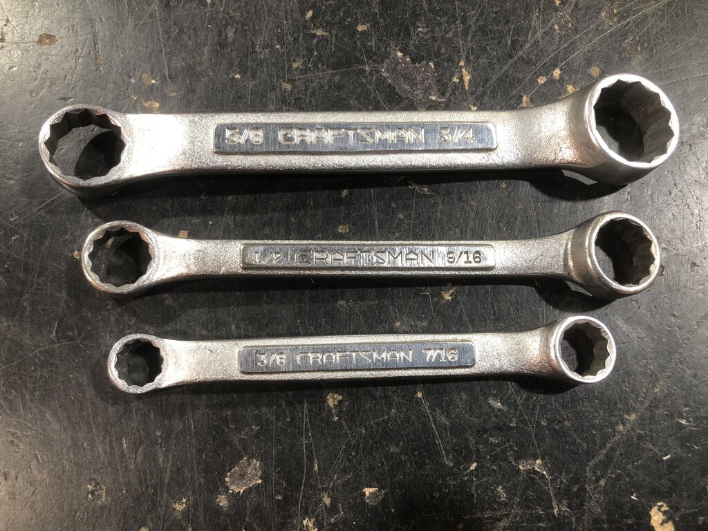 Stubby Box End Wrench Set