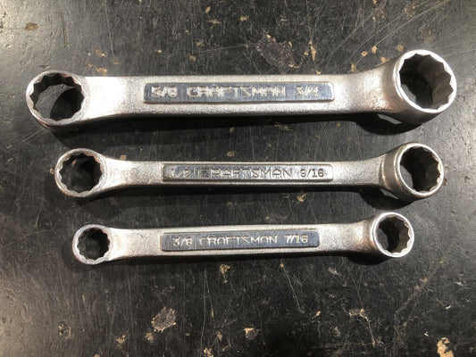 Stubby Box End Wrench Set