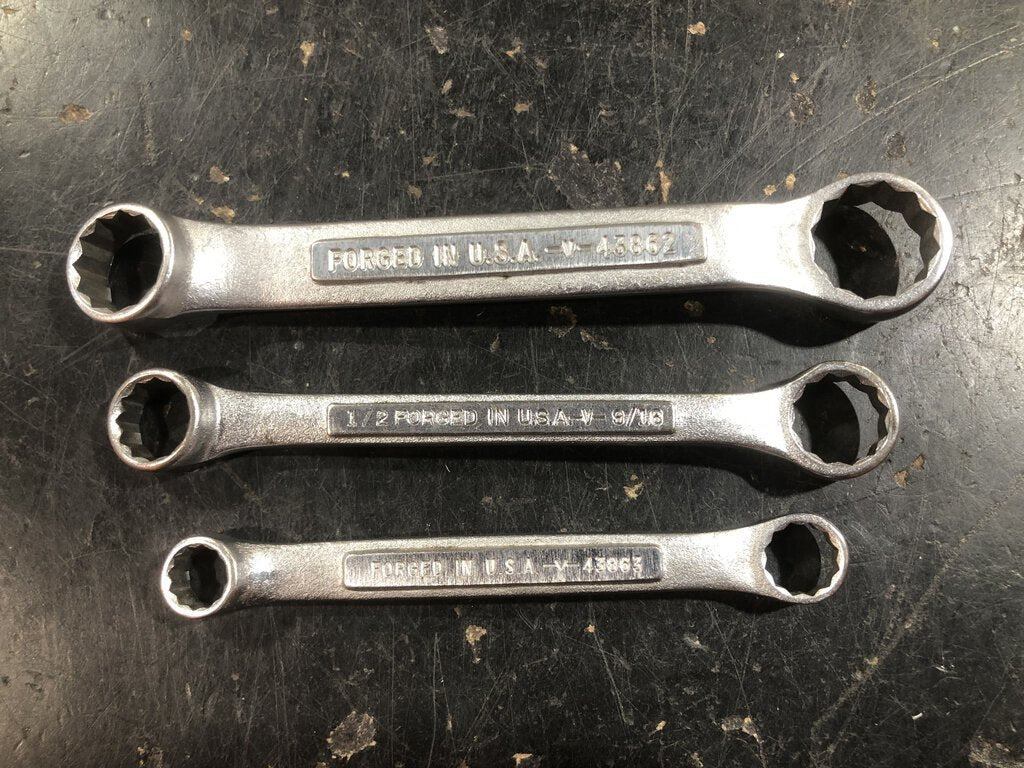 Stubby Box End Wrench Set