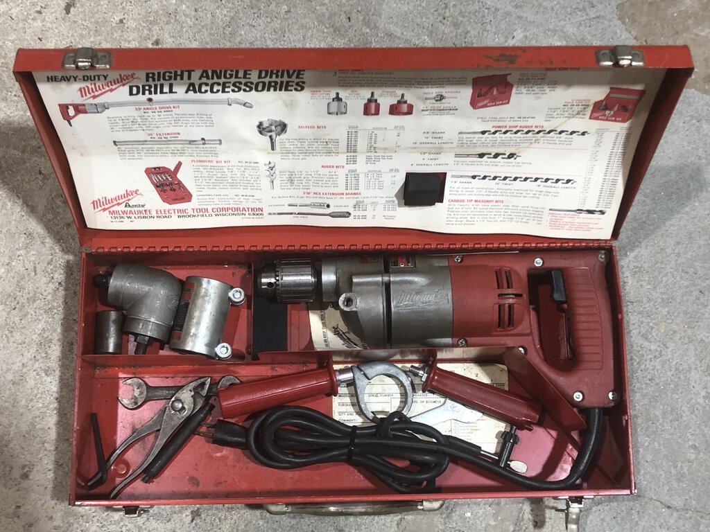 Heavy Duty Corded 1/2" Drill Kit