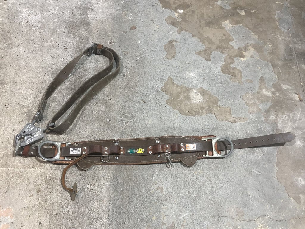 Leather Climbing Belt