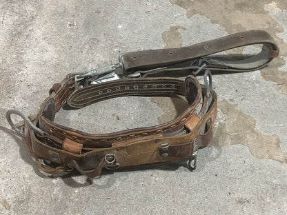 Leather Climbing Belt