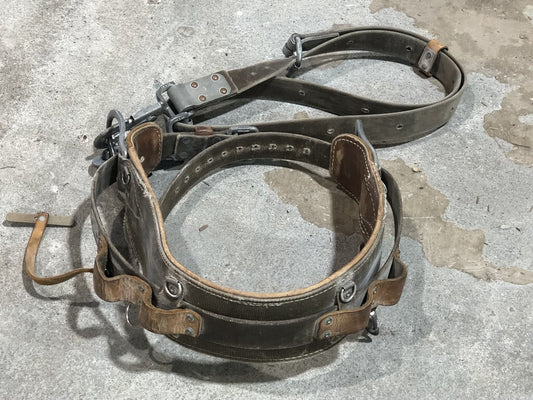 Leather Climbing Belt