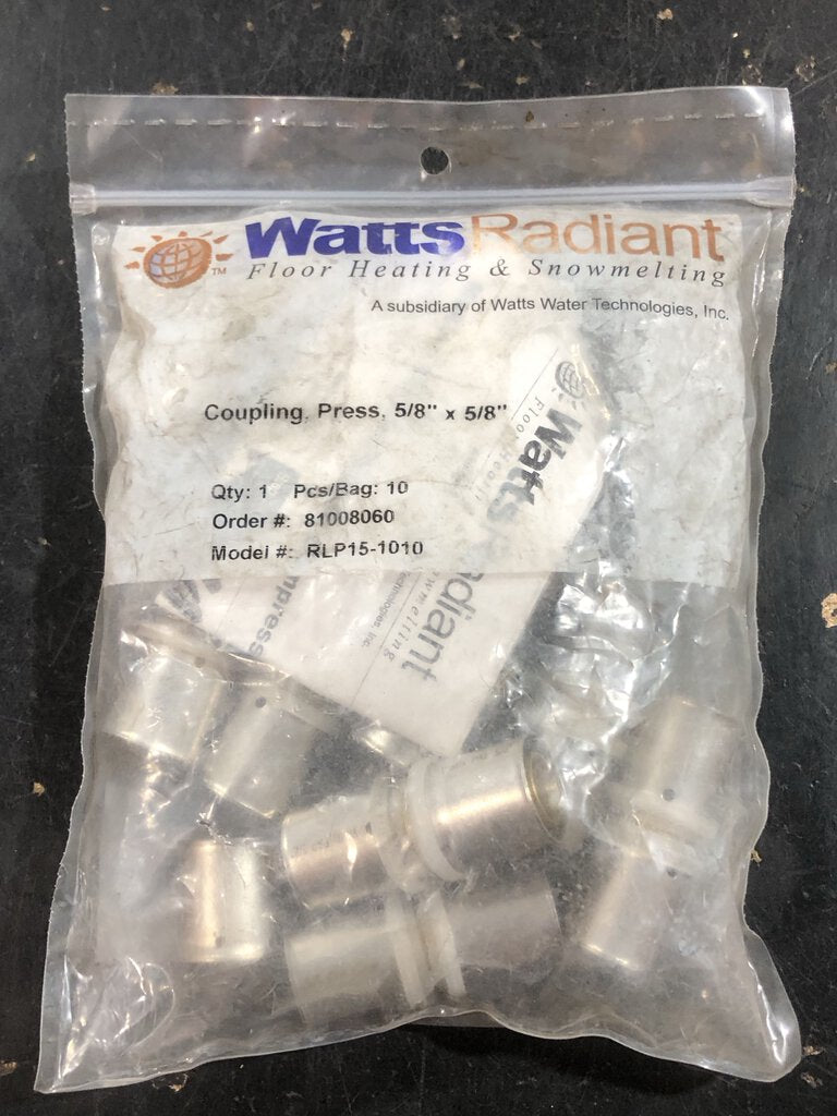Press Coupling Fitting 10-Pack
