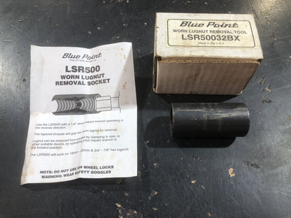 Worn Lugnut Removal Tool