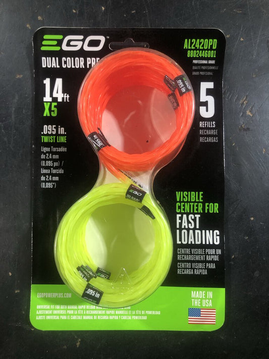 Dual Color Pre-Cut Trimmer Line