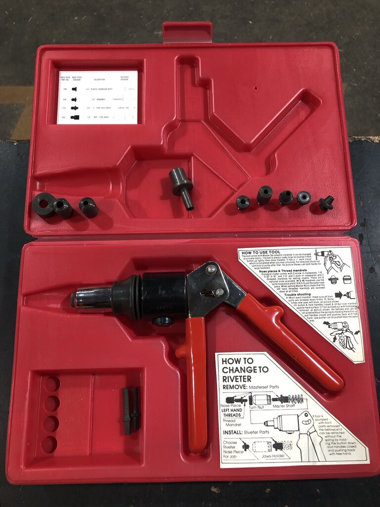 Blind Fastener Installation Tool Kit