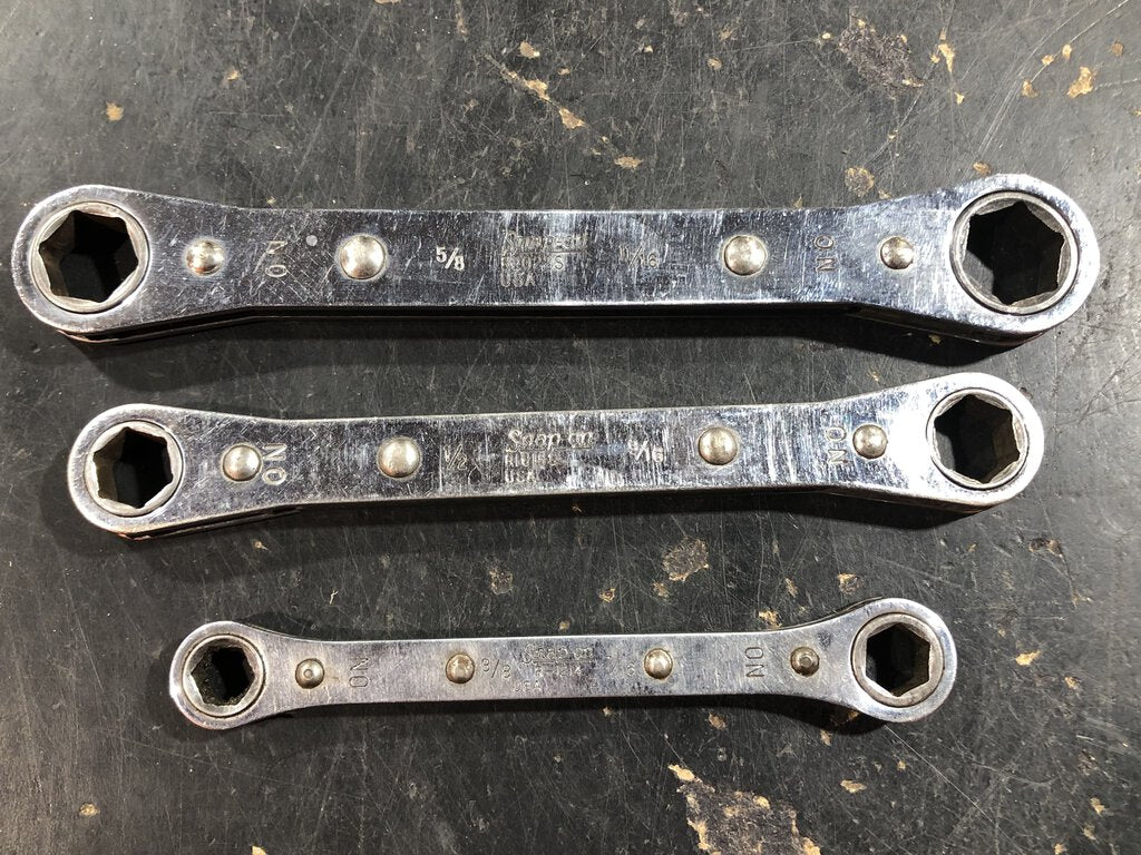 Ratcheting Box Wrench Set