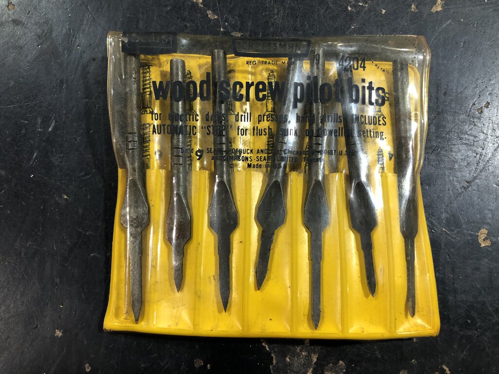 Wood Screw Pilot Bit Set