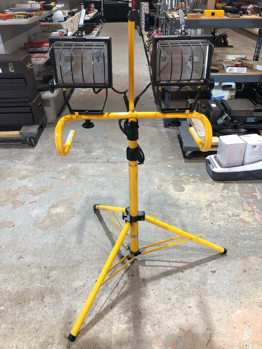 Twin Head Halogen Work Light