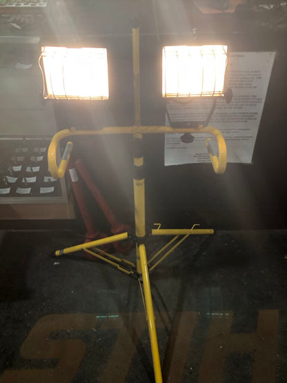 Twin Head Halogen Work Light