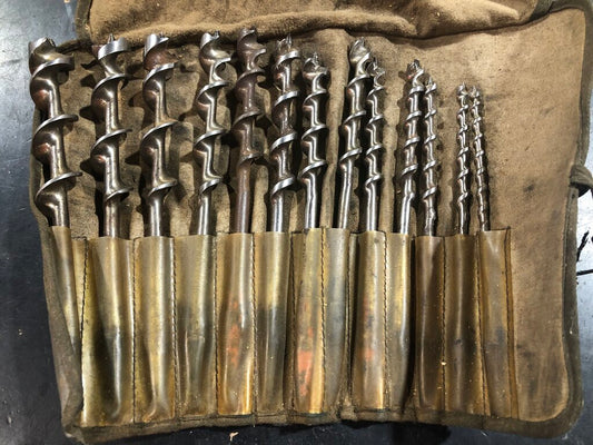 Brace Drill Auger Bit Set