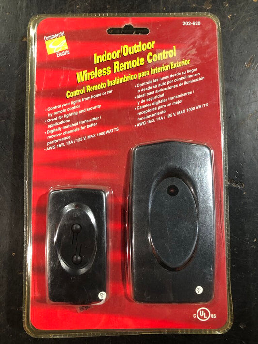 Indoor/Outdoor Wireless Remote Control