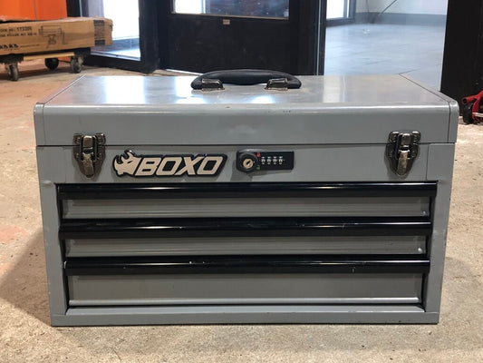 Portable 3-Drawer Hand Carry Tool Box