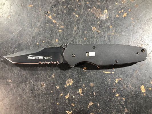 Folding Combo Edge Knife