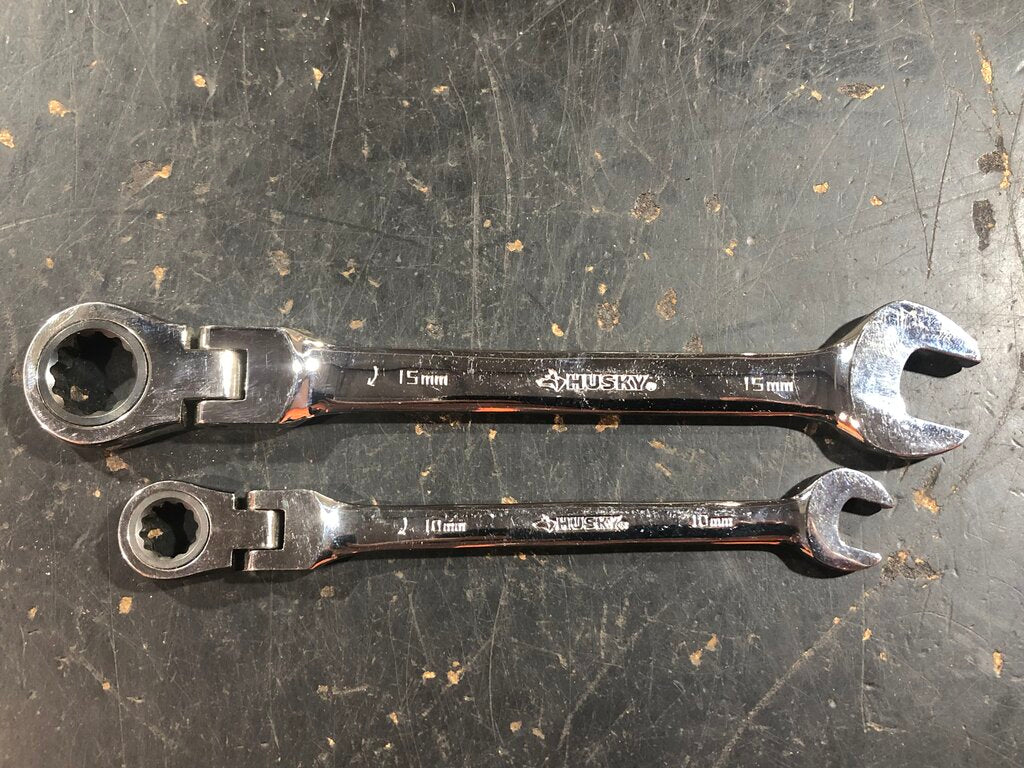 Ratcheting Combination Wrench Set