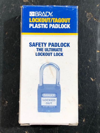 Lockout/Tagout Plastic Padlock