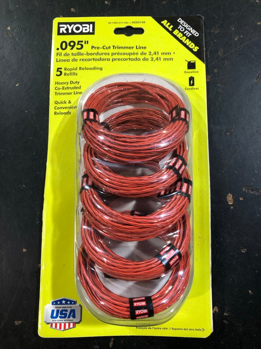 Pre-Cut Trimmer Spiral Line