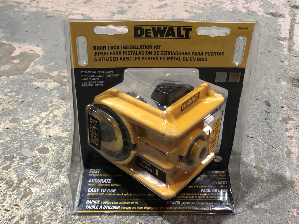 Door Lock Installation Kit