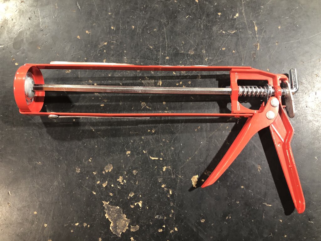 Skeleton Caulk Gun