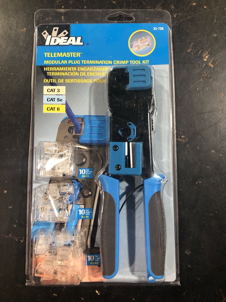 Modular Plug Termination Crimp Tool Kit